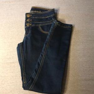 High rise jeans